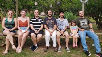 BBQ with part of the group in Piracicaba, Dec 2021.